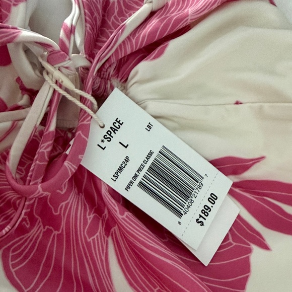 l*space Piper One-Piece new with tags - le botanique pink - Picture 5 of 6